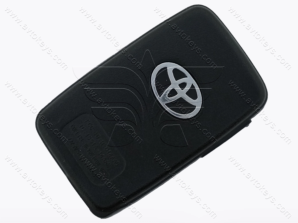 Корпус смарт ключа Toyota Land Cruizer, Camry, Rav4 та інші, 3 кнопки - Зображення 2