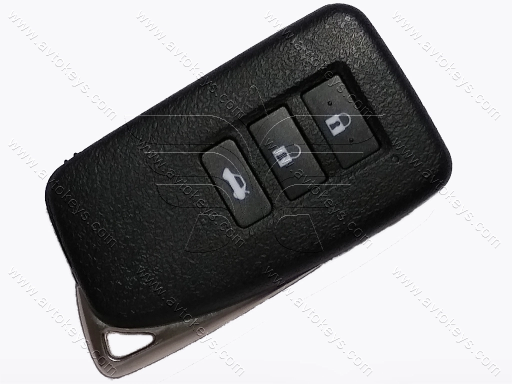 Корпус смарт ключа Lexus NX200T, NX200, NX300H, 3 кнопки