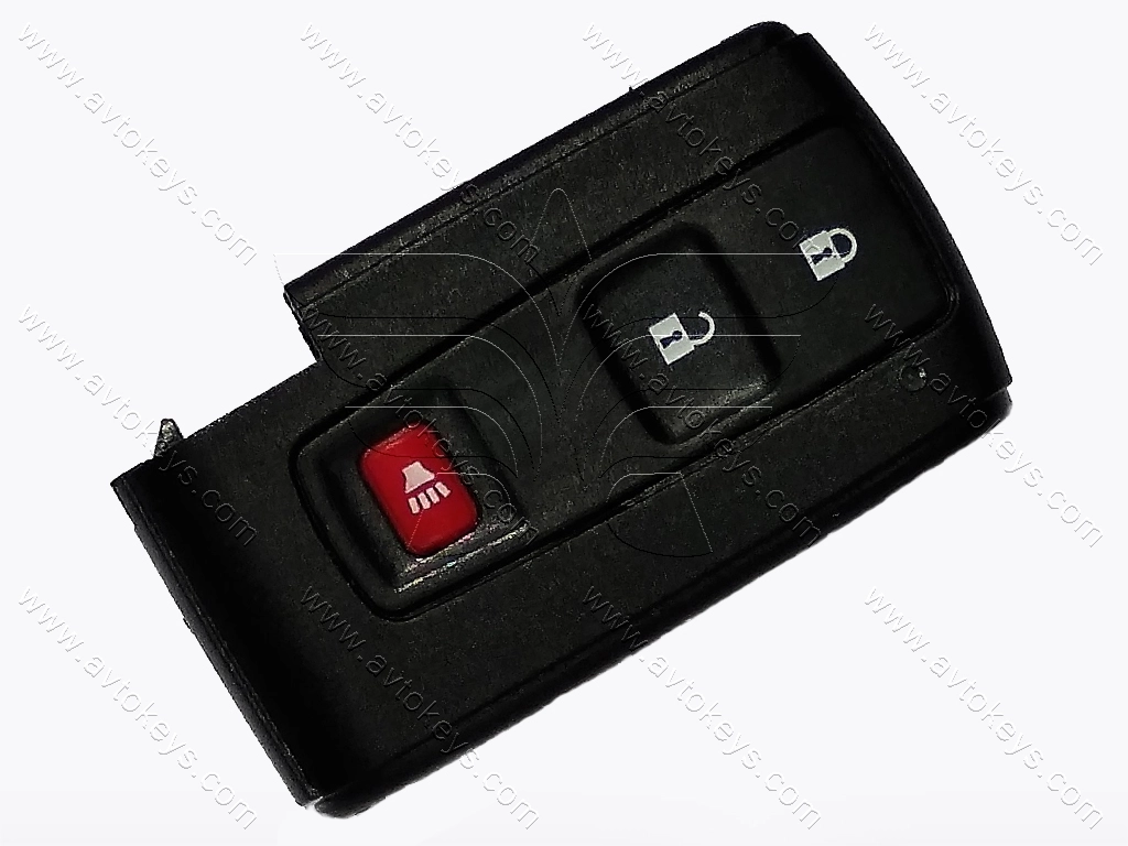 Корпус смарт ключа Toyota Prius, 2+1 кнопки