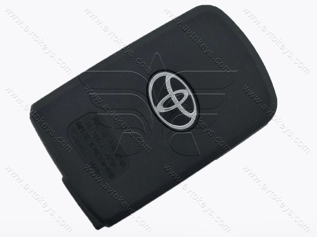 Корпус смарт ключа Toyota Avalon, Camry, Corolla, 3+1 кнопки - Зображення 2