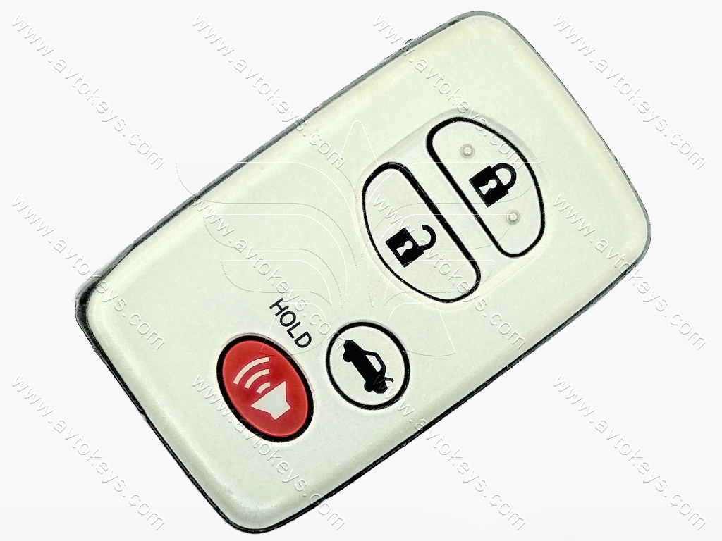 Смарт ключ Toyota Camry, Avalon, Corolla, 315 Mhz, HYQ14AAB Pg1:94, ID4D, 3+1 кнопки