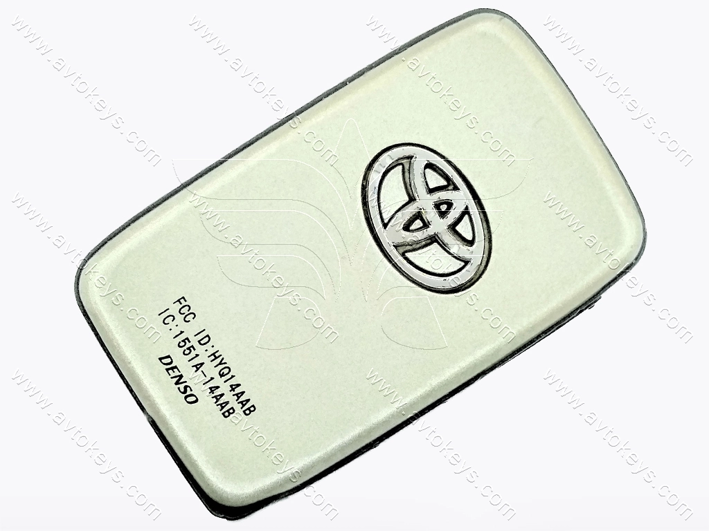 Смарт ключ Toyota Camry, Avalon, Corolla, 315 Mhz, HYQ14AAB Pg1:94, ID4D, 3+1 кнопки - Зображення 2