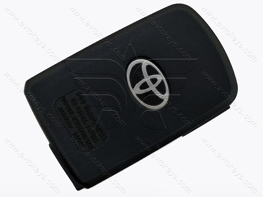 Смарт ключ Toyota Avalon, Camry, Corolla, 315 Mhz, HYQ14FBA Pg1:88, H-chip, 3+1 кнопки — изображение 2