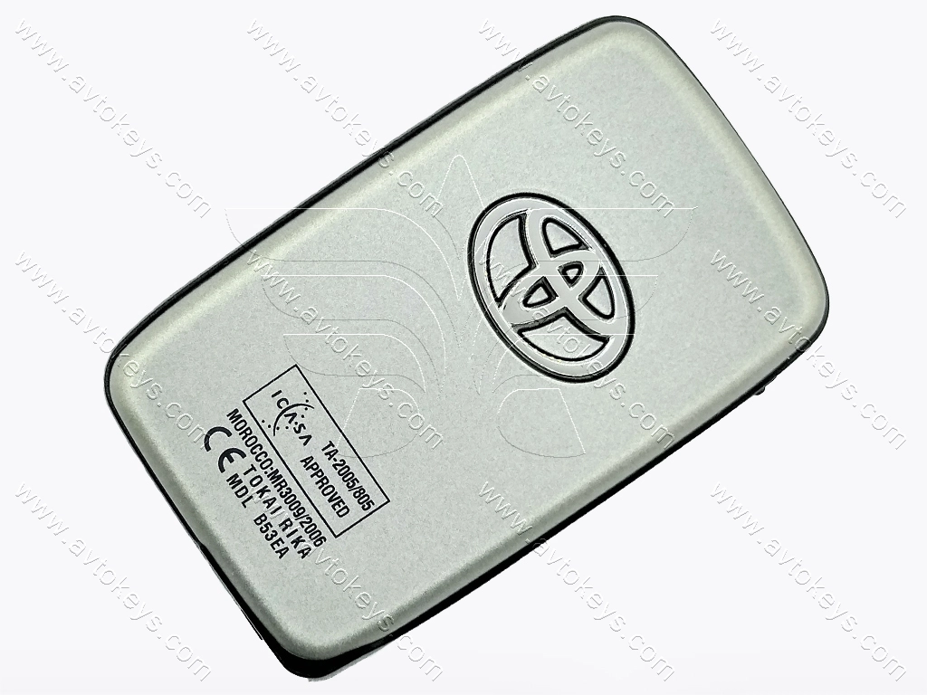 Смарт ключ Toyota Land Cruiser, 433 Mhz, B53EA Pg1:D4, ID4D-67, 2 кнопки — изображение 2