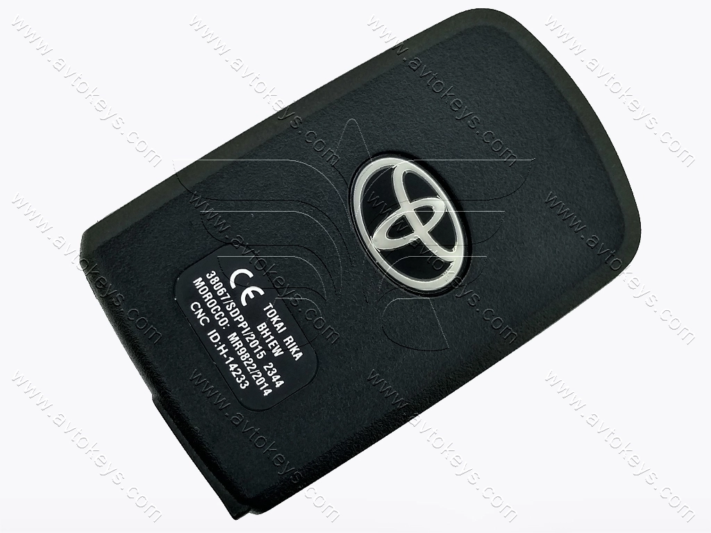 Смарт ключ Toyota Land Cruizer 200, 433Mhz, BH1EW Pg1:A8, H-chip, 2 кнопки — изображение 2