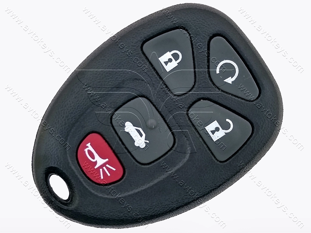 Пульт Chevrolet, Buick, Cadillac, 315 Mhz, OUC60270/ OUC60221, 4+1 кнопки
