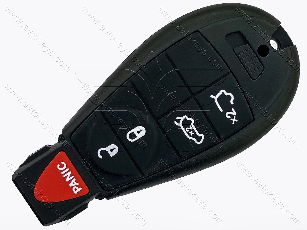 Смарт ключ Jeep, 433 Mhz, M3N5WY783X/ IYZ-C01C, PCF7941A/ Hitag 2/ ID46, 4+1 кнопки