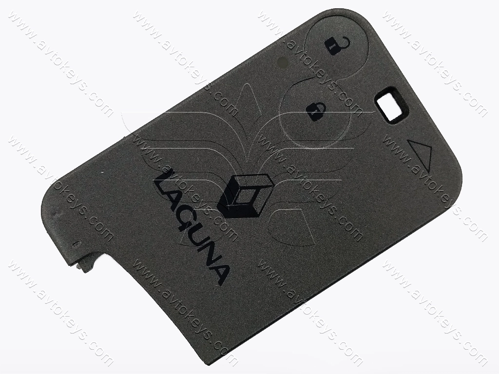 Смарт ключ Renault Laguna, 433 Mhz, PCF7947A/ Hitag 2/ ID46, 2 кнопки