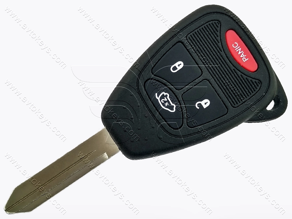 Ключ Chrysler Pacifica, Jeep Liberty, 315 Mhz, M3N5WY72XX, PCF7941A/ Hitag 2/ ID46, 3+1 кнопки, лезо CY22