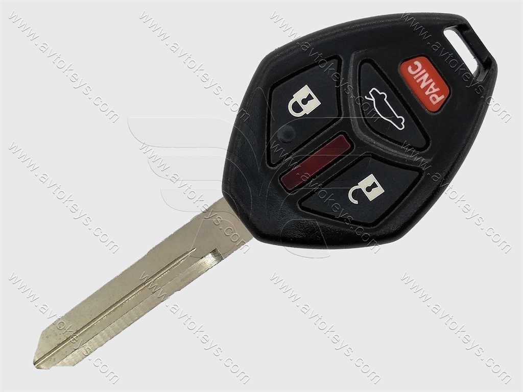 Ключ Mitsubishi Eclipse, Galant, 313,8 Mhz, OUCG8D-620M-A, ID46, 3+1 кнопки, лезо MIT9