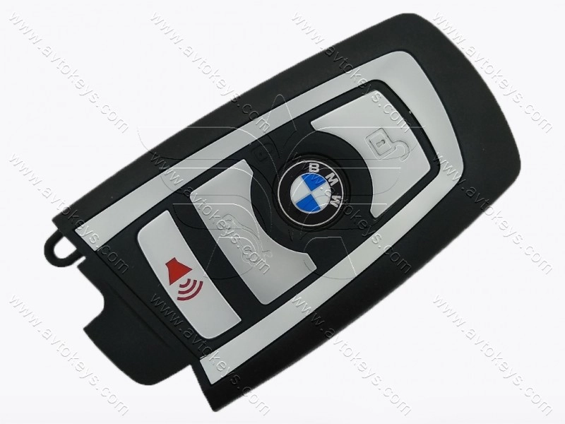 Смарт ключ Bmw 3-series, 5-series, 7-series, 315 Mhz, YGOHUF5662, PCF7945/ Hitag Pro/ ID49, 3+1 кнопки, Keyless GO (CAS4)