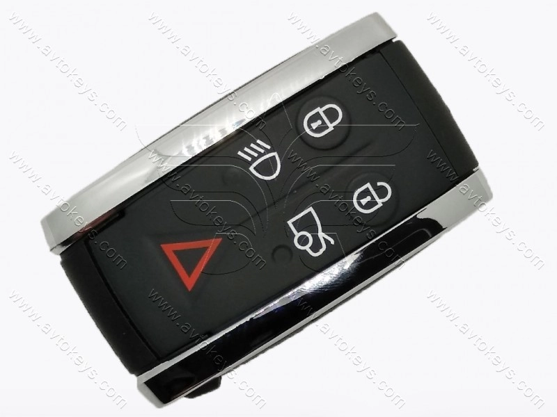 Смарт ключ Jaguar XF, XK, 433 Mhz, PCF7953A/ Hitag 2/ ID46, 4+1 кнопки
