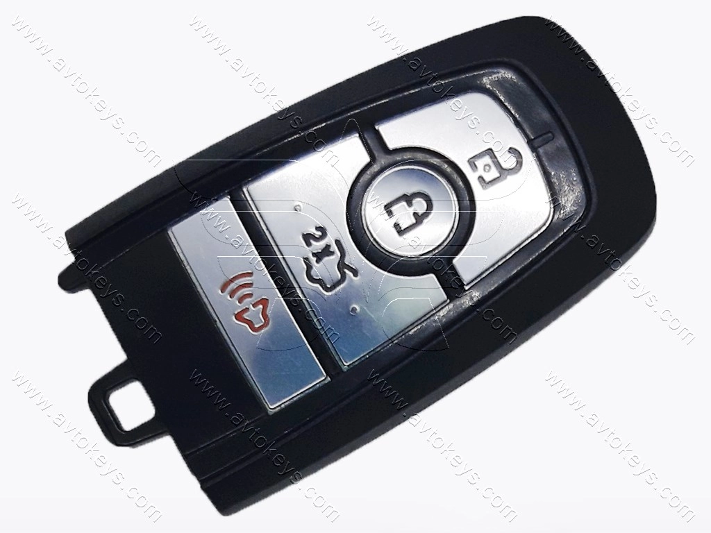 Смарт ключ Ford Mustang, Edge, Explorer, Fusion, 315 Mhz, M3N-A2C93142300, PCF7953P/ Hitag Pro/ ID49, 3+1 кнопки, OEM