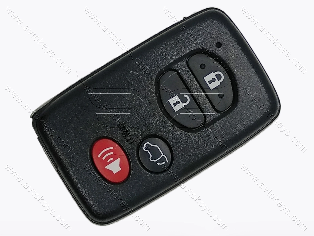 Смарт ключ Toyota Highlander Limited, 315 Mhz, HYQ14AAB Pg1:D4, ID4D, 3+1 кнопки