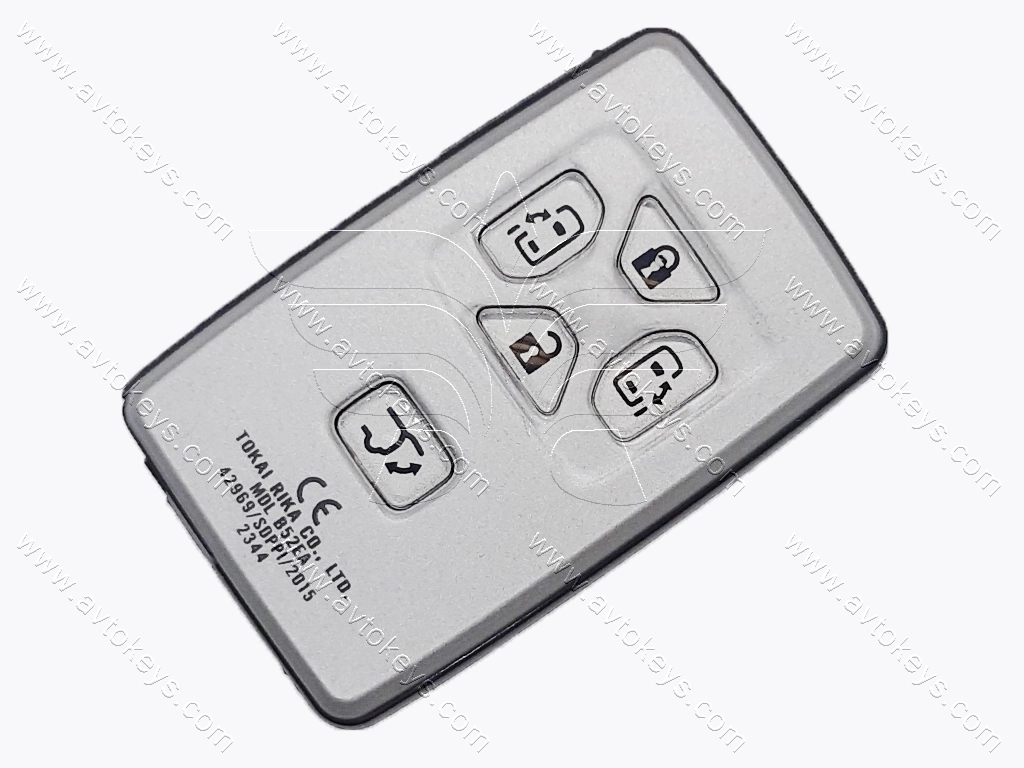 Смарт ключ Toyota Previa, 433 Mhz, B52EA, Pg1:94, 5 кнопок