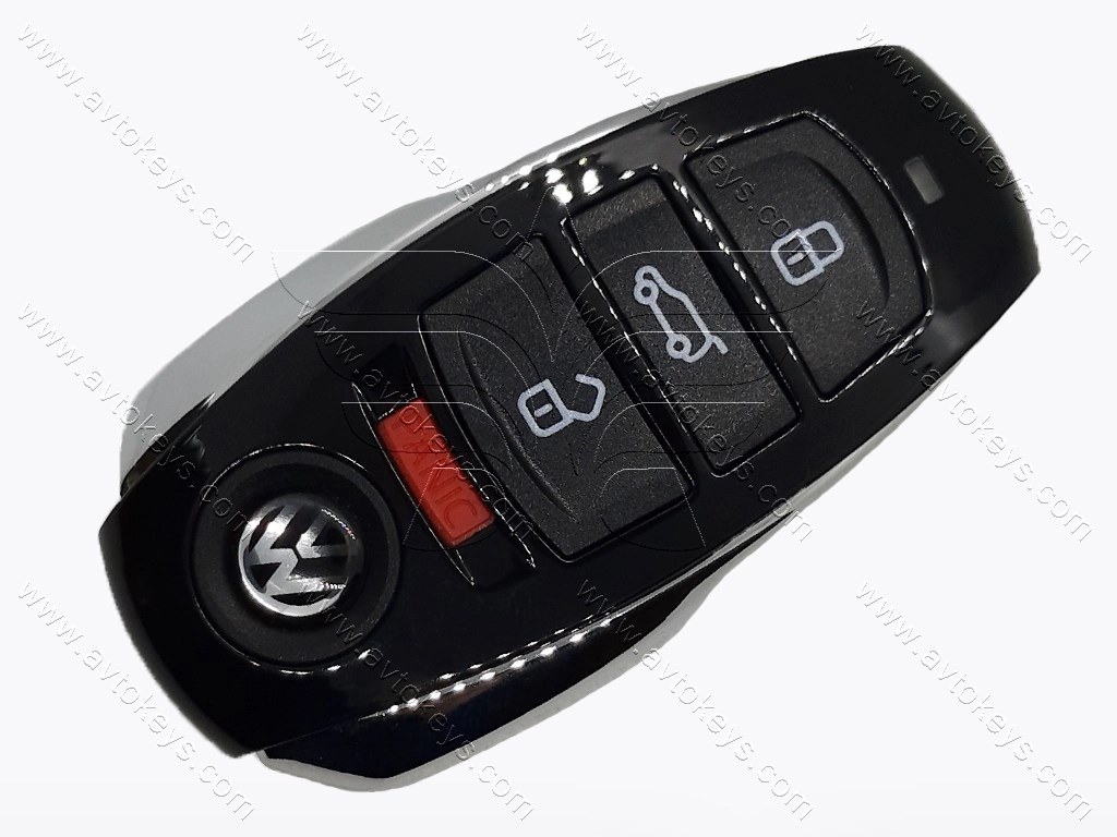 Смарт ключ Volkswagen Touareg, 315Mhz, 7P6959754, IYZVWTOUA, PCF7945АС, 3+1 кнопки - Зображення 2