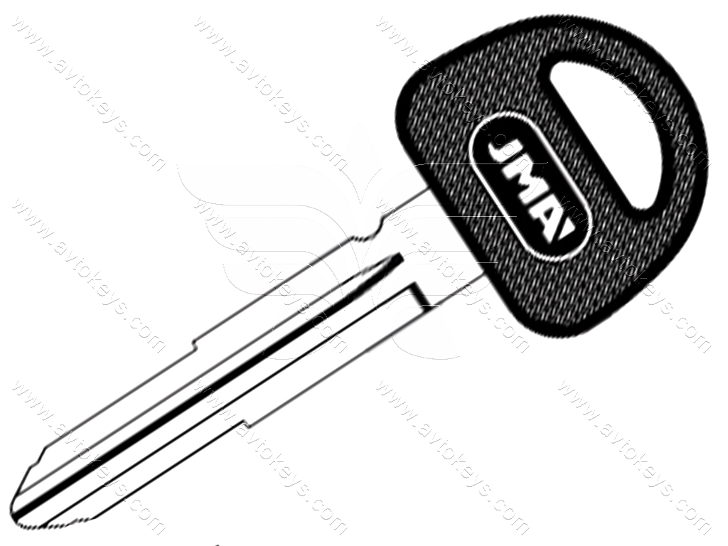 Заготовка ключа SUZU-10P JMA