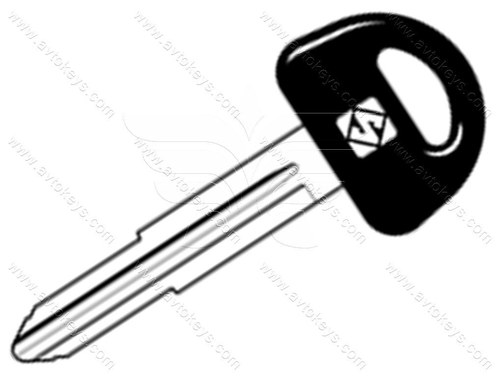 Заготовка ключа SZ12P Silca