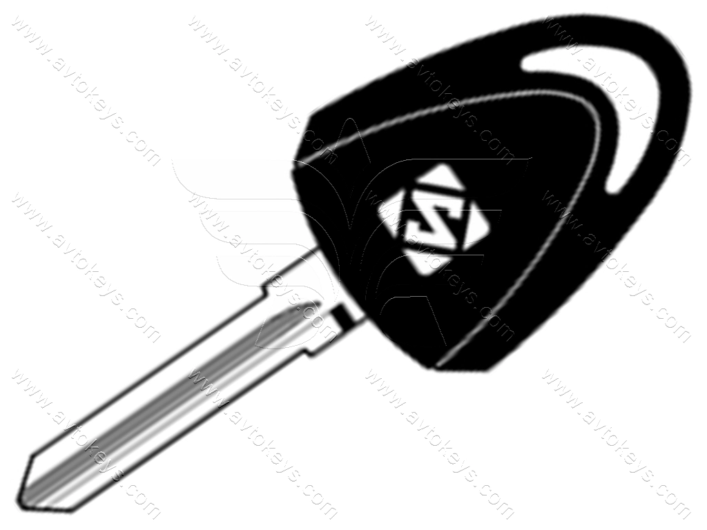 Заготовка ключа TAT2P Silca