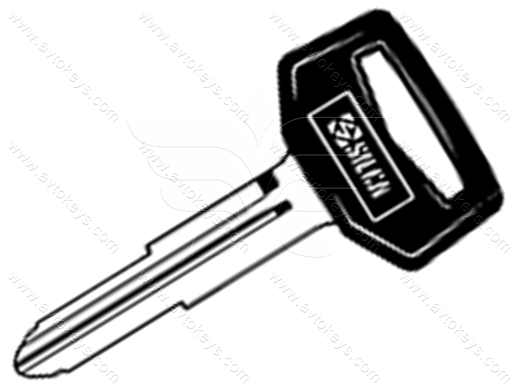 Заготовка ключа TOY27RP Silca