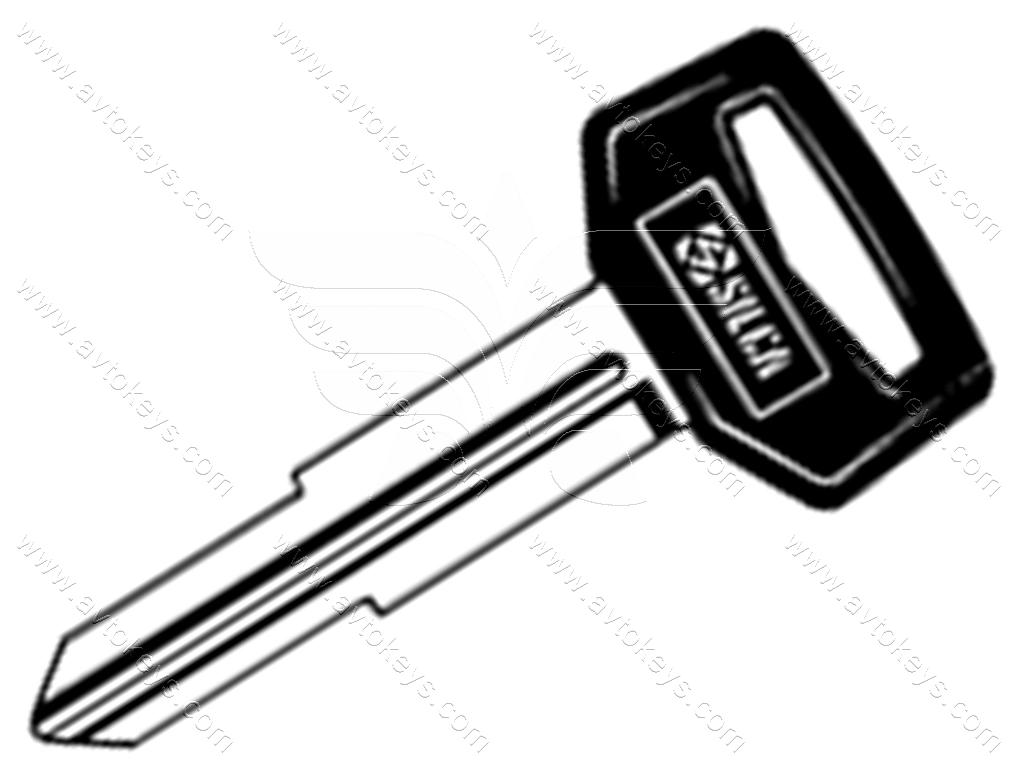 Заготовка ключа TOY30P Silca