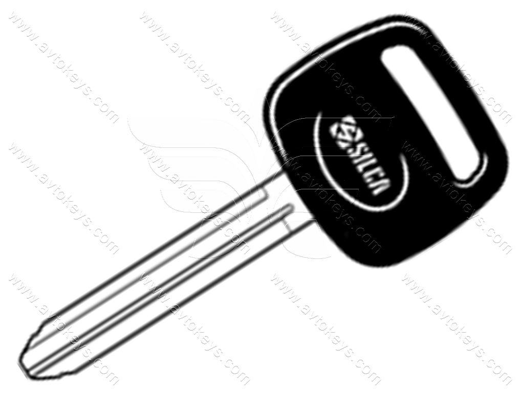 Заготовка ключа TOY43P Silca