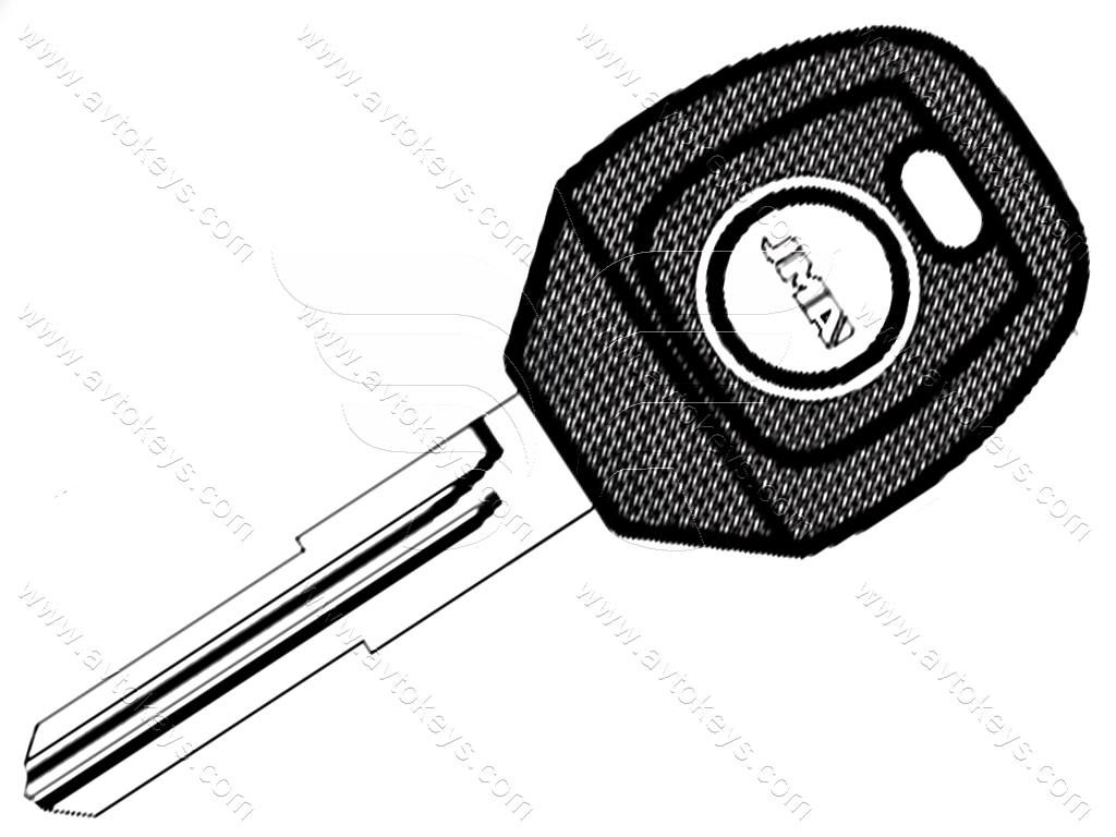 Корпус ключа з місцем під чіп Honda, TP00NE-35P3 JMA