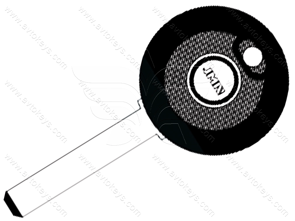 Корпус ключа з місцем під чіп Smart, TP00SMR-1P JMA