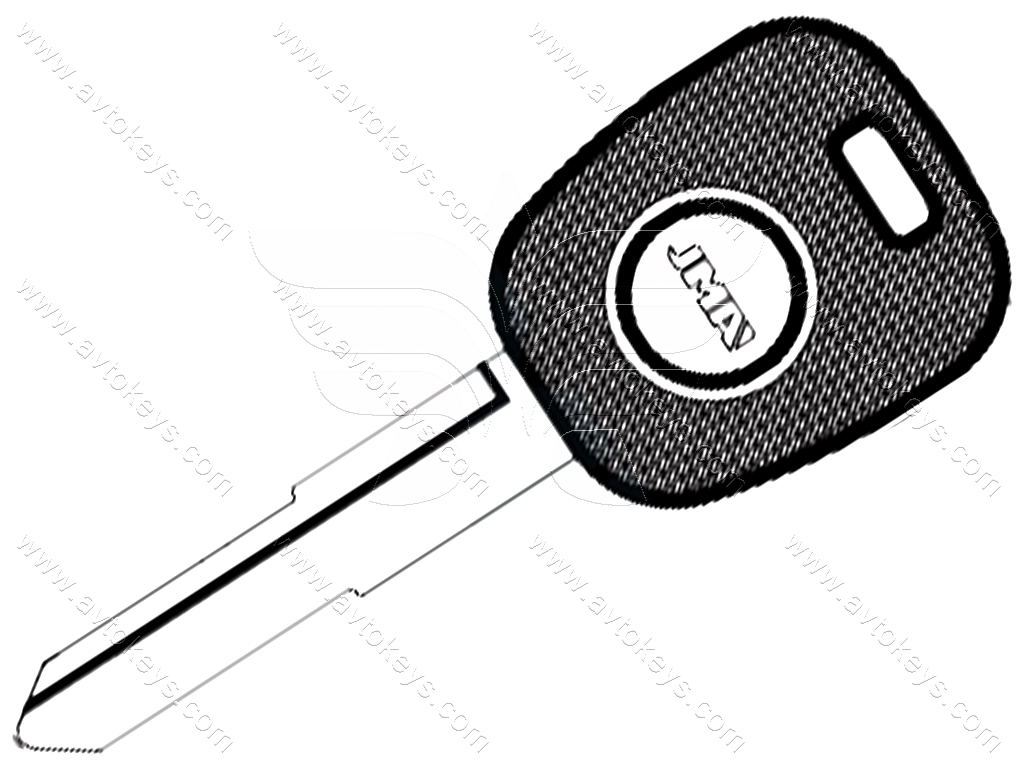 Корпус ключа з місцем під чіп Suzuki, TP00SUZU-14P2 JMA