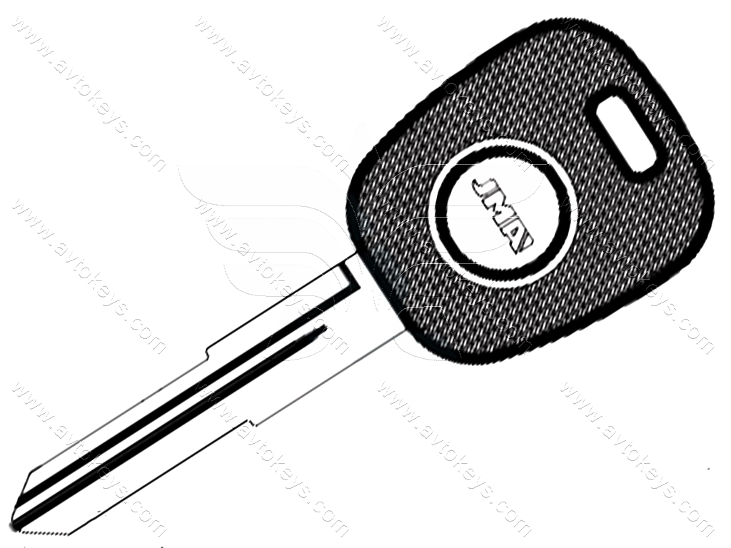 Корпус ключа з місцем під чіп Suzuki, TP00SUZU-20DP JMA