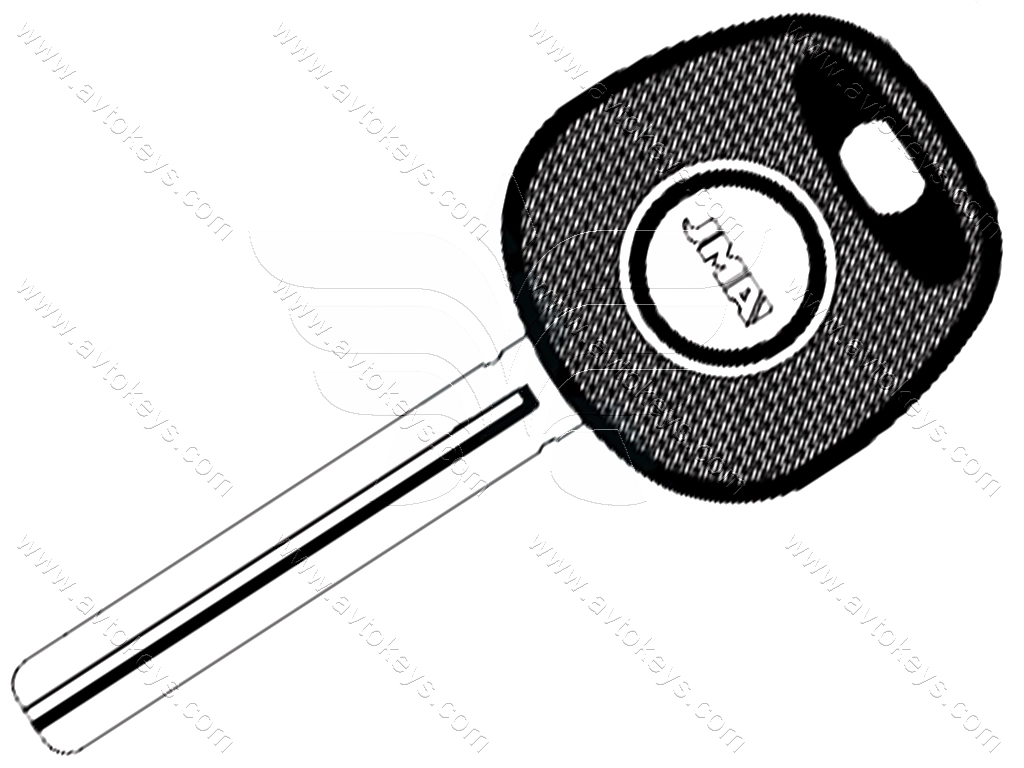 Корпус ключа з місцем під чіп Toyota, TP00TOYO-18P JMA