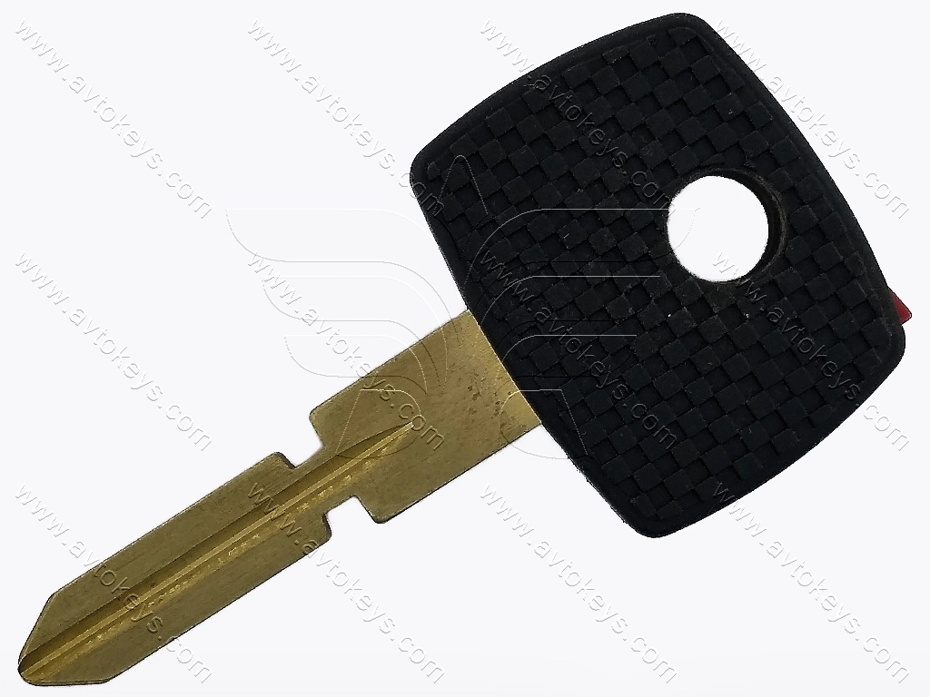 Корпус ключа з місцем під чіп Mercedes, лезо HU39, з лого