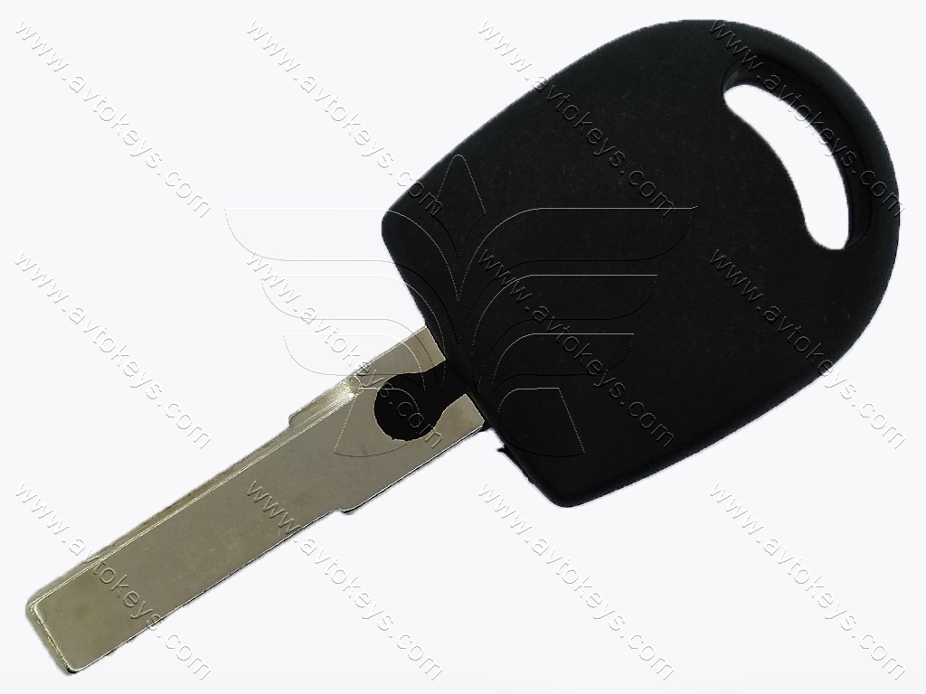 Корпус ключа з місцем під чіп Volkswagen, лезо HU66, з підсвіткою — изображение 2