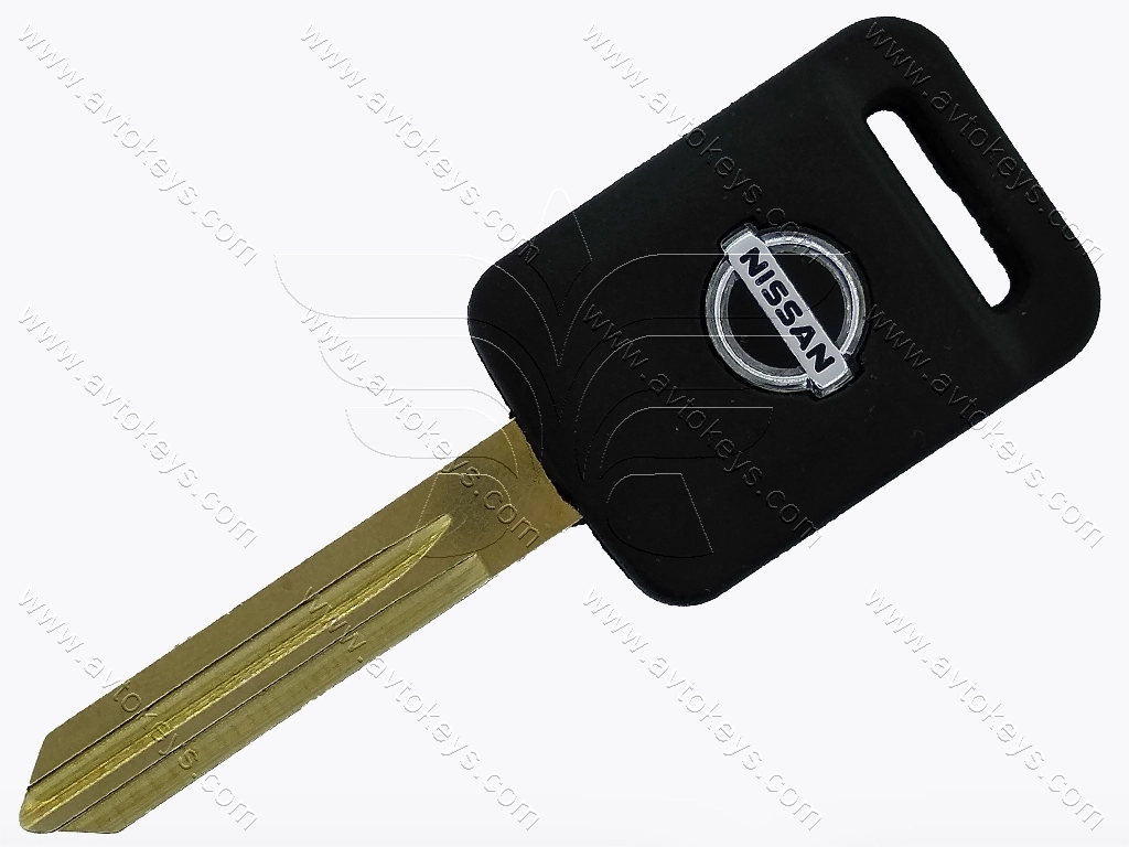 Корпус ключа з місцем під чіп Nissan Almera, Patrol, Primera та інші, лезо NSN14