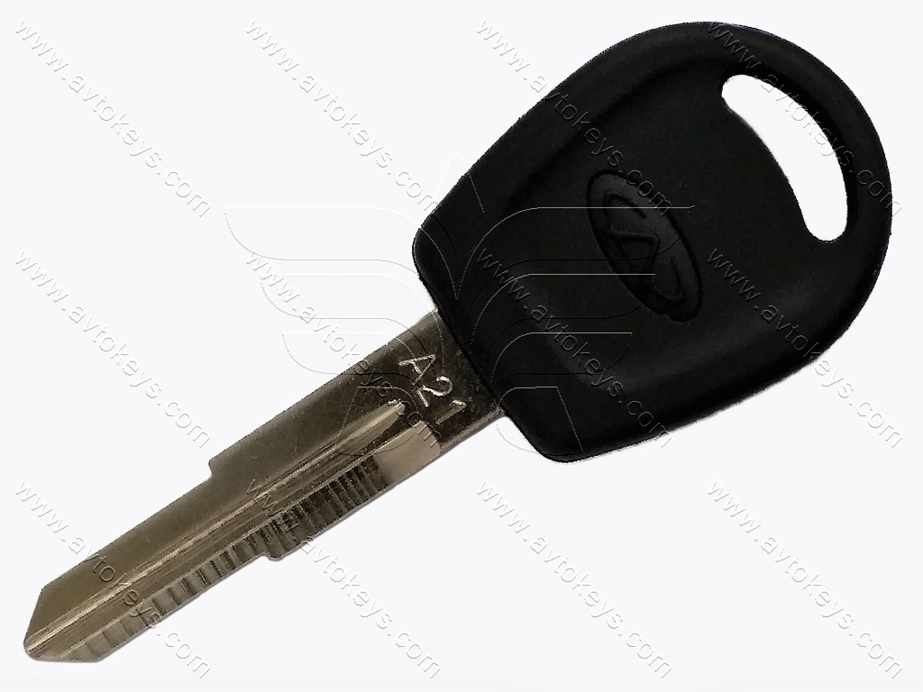 Корпус ключа з місцем під чіп Chery Elara (A5/ A21)