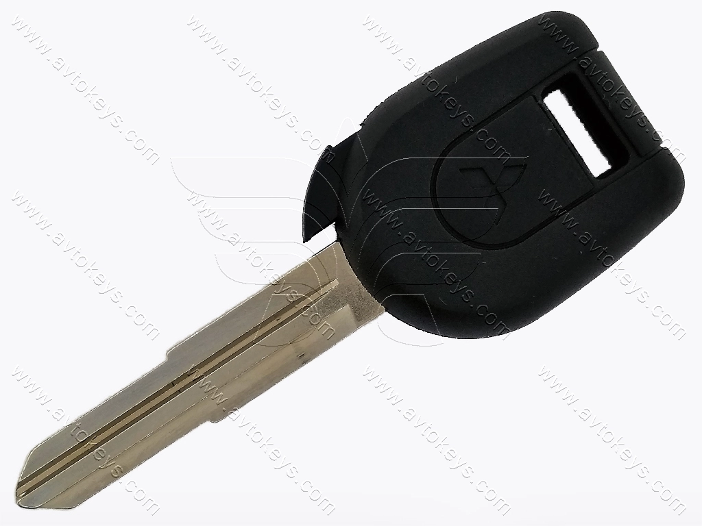 Корпус ключа з місцем під чіп Mitsubishi L200, Montero та інші, лезо MIT8, тип 2 — изображение 2