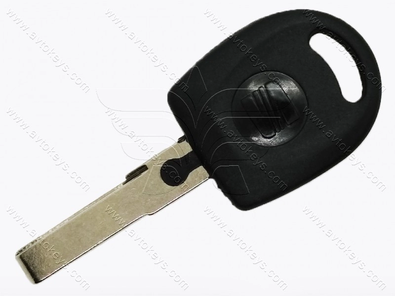 Корпус ключа з місцем під чіп Seat, лезо HU66