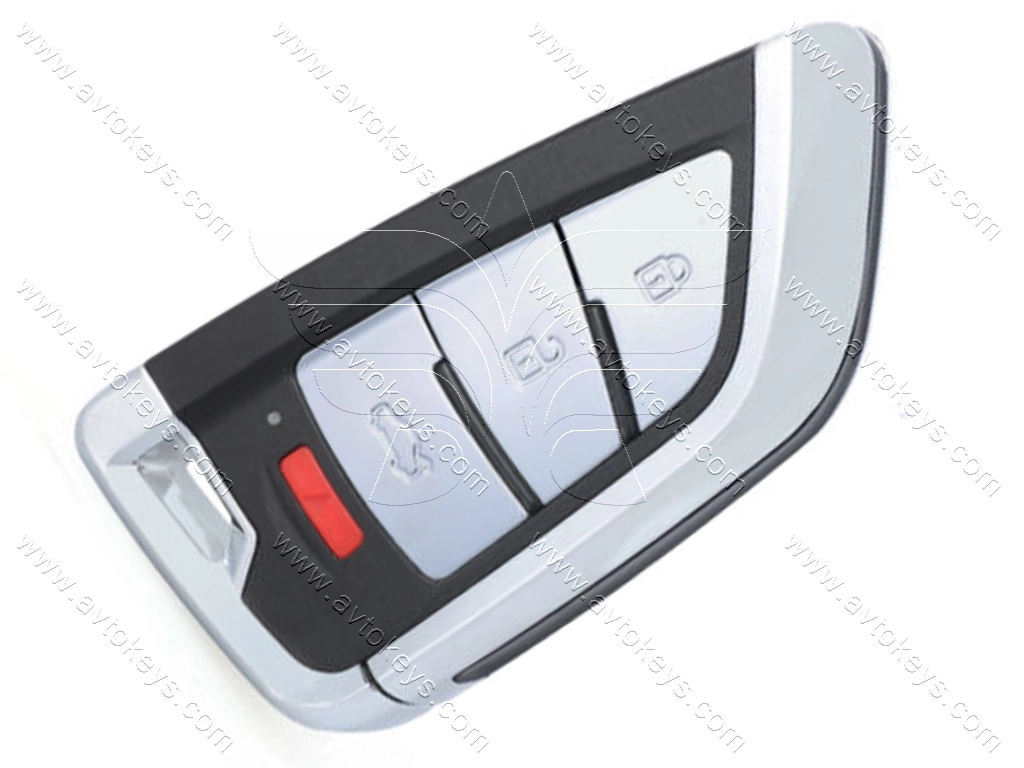 Універсальний смарт ключ VVDI XSKF20EN для програматора Xhorse, 3+1 кнопки