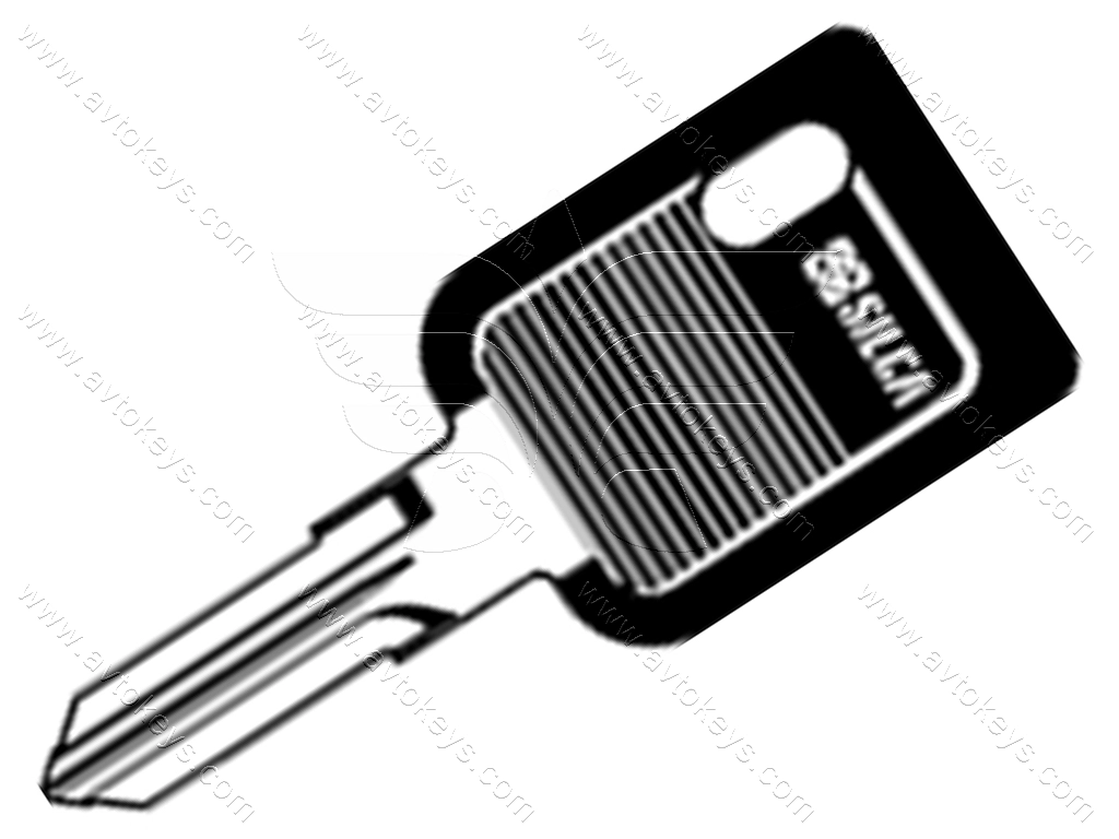 Заготовка ключа VAC102DP Silca