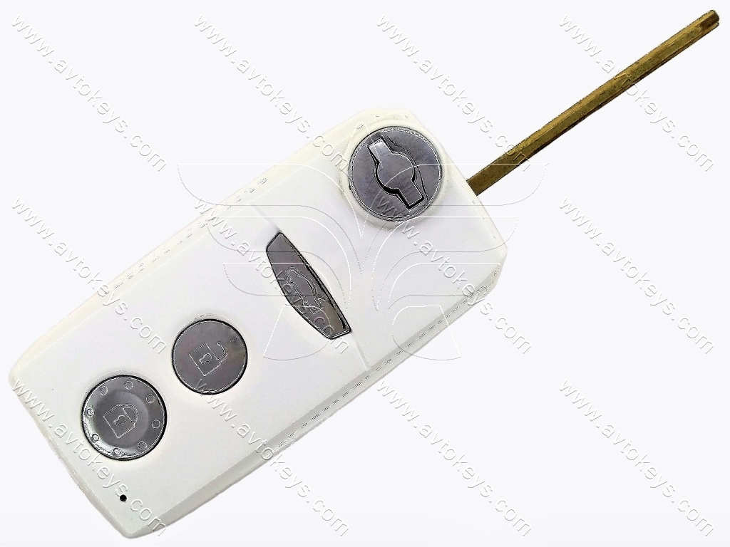 Корпус викидного ключа Toyota, 3 кнопки, лезо TOY43, під переробку