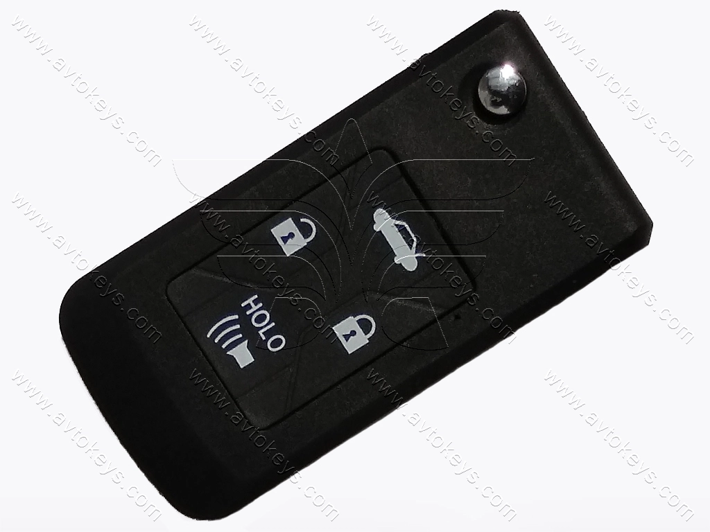 Корпус викидного ключа Toyota Rav 4, Camry, Corolla, 3+1 кнопки, лезо TOY43, під переробку - Зображення 5