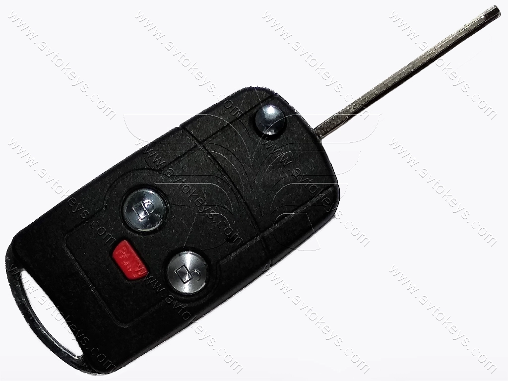 Корпус викидного ключа Toyota Avalon, Camry, Corolla, 2+1 кнопки, лезо TOY43, під переробку