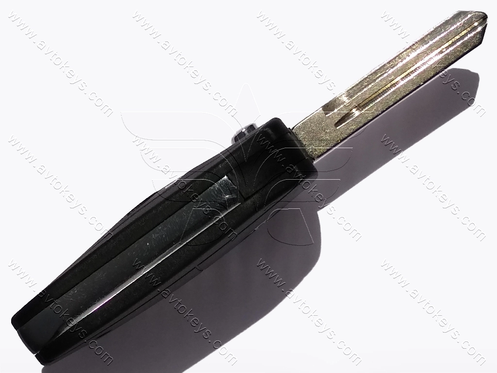 Корпус викидного ключа Nissan Juke та інші, 2 кнопки, лезо NSN14, під переробку — изображение 3