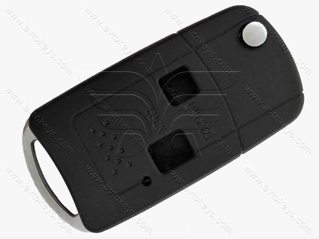 Корпус викидного ключа Toyota, Lexus IS300, RX300, ES300 та інші, 2 кнопки, лезо TOY48, під переробку — изображение 3