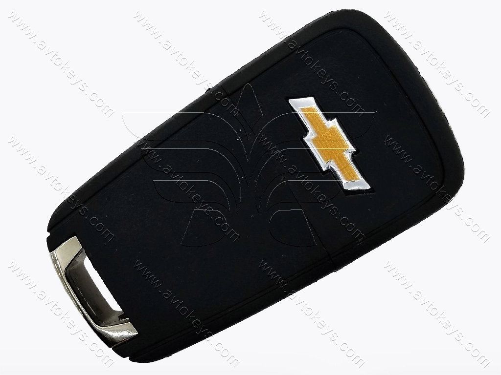 Корпус викидного ключа Chevrolet Cruze, Impala, SS, 3+1 кнопки, лезо HU100, тип 2 — изображение 4