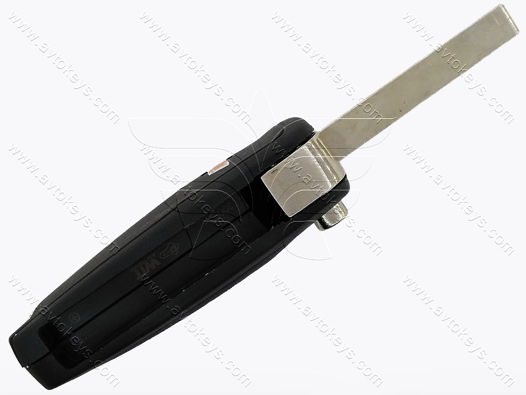 Корпус викидного ключа Chevrolet Cruze, Impala, SS, 3+1 кнопки, лезо HU100, тип 2 — изображение 3