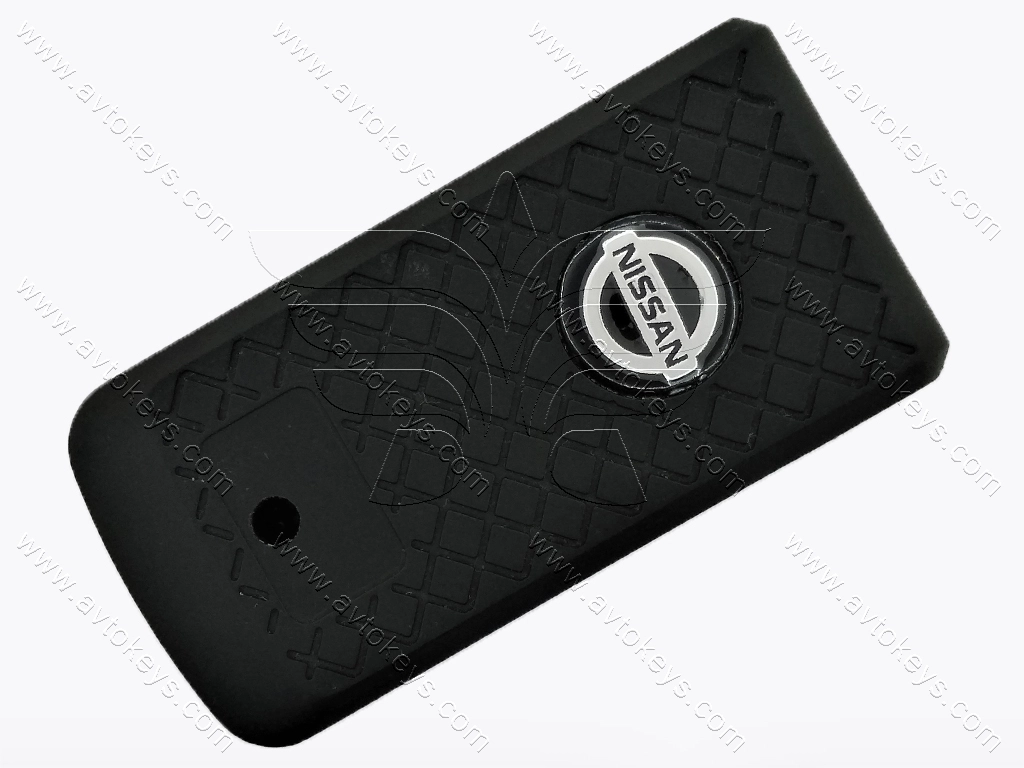 Корпус викидного ключа Nissan Bluebird, 1 кнопка, лезо NSN11, під переробку — изображение 2