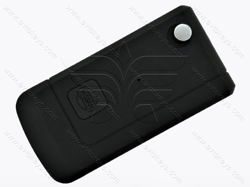 Корпус викидного ключа Nissan Bluebird, 1 кнопка, лезо NSN11, під переробку — изображение 3