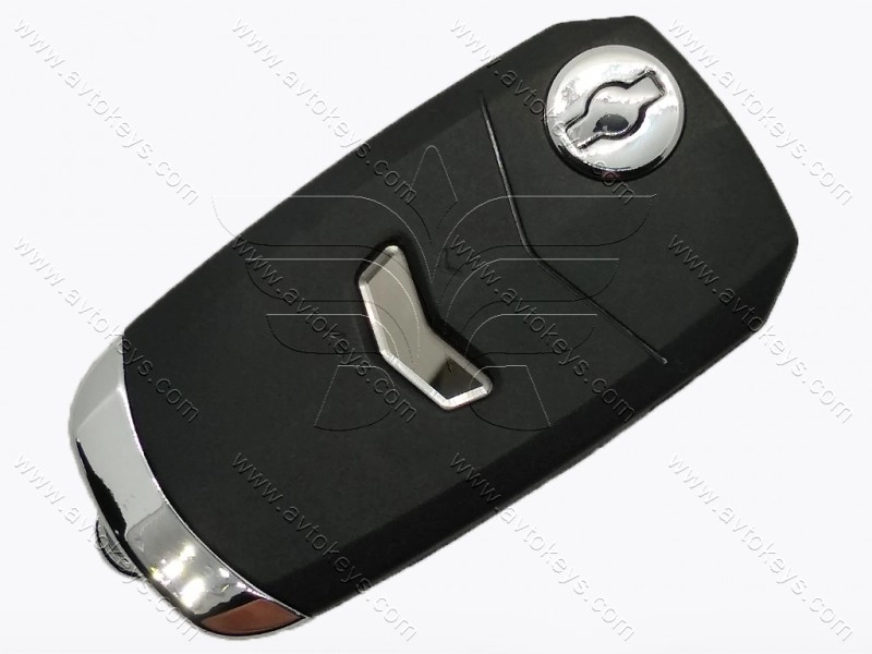 Корпус викидного ключа Fiat, 1 кнопка, лезо SIP22, під переробку, тип 1