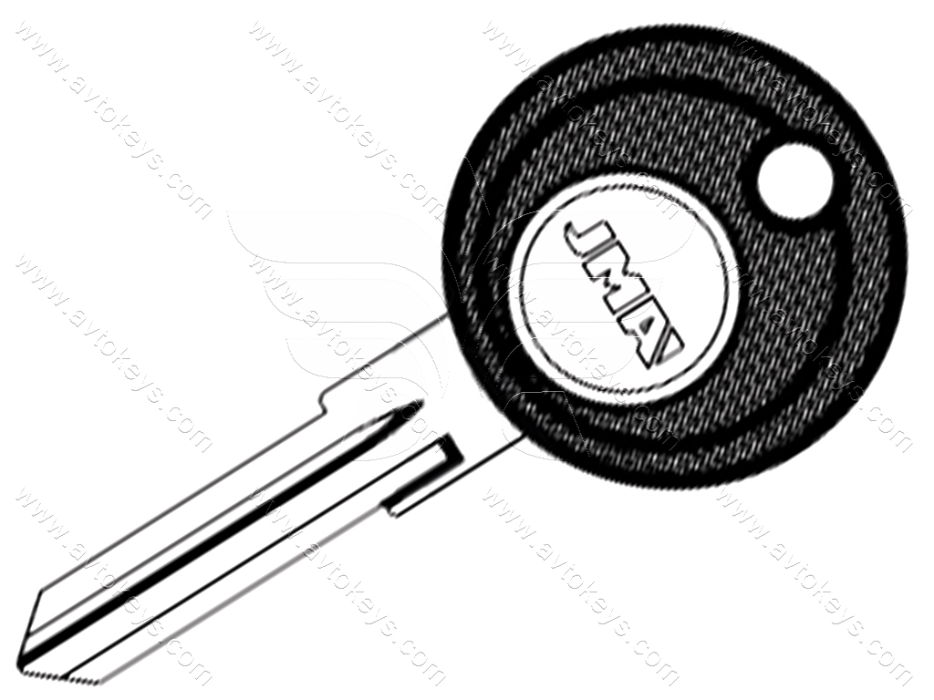 Заготовка ключа VO-FHP1 JMA